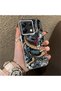 Poco X6 5G Compatible Silicone Hard-Edge Back Case with Dragon Pattern—Cute Couple Phone Case - 3