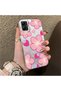 Samsung Galaxy A05 Compatible Silicone Hard-Edge Back Case with Strawberry Pattern—Romantic Couple Phone Case - 3