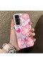 Samsung Galaxy A05S Compatible Silicone Hard-Edge Back Case with Strawberry Pattern—Cute Couple Phone Case - 3