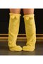 Plush Socks with Ear Welsoft Over-The-Knee Room Socks Winter Socks Foot Warmer Long Socks - 5