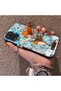 Samsung Galaxy A12 Compatible Silicone Hard-Edge Back Case with Nami Pattern—Romantic Couple Phone Case - 2