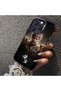 Redmi Note 12 Pro 5G Compatible Silicone Edge-to-Edge Hard Back Case with Wukong Pattern—Couple's Phone Case - 4