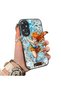 OPPO A60 Compatible Silicone Hard-Edge Back Case with Nami Pattern—Romantic Couple Phone Case