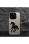 غطاء هاتف سيليكون صلب بتصميم حصان، متوافق مع iPhone 12 Mini، مناسب للزوجين. - 5