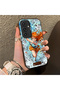 Samsung Galaxy S25 Compatible Silicone Hard-Edge Back Case with "Nami" Pattern—Romantic Couple Phone Case - 3