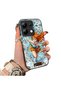 Redmi Note 13 Compatible Silicone Edge-to-Edge Hard Back Case with Nami Pattern—Lovers' Phone Case