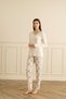 18031 WOMEN'S LONG-SLEEVED PAJAMA SET - 2