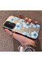 Samsung Galaxy A26 Compatible Silicone Hard-Edge Back Case with Floral Print—Romantic Couple Phone Case - 2