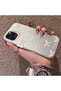 iPhone 11 Pro Compatible Silicone Hard-Edge Back Case with Bow Tie Pattern—Romantic Couple Phone Case - 2