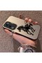 OPPO A5 5G-Compatible Silicone Hard-Edge Back Case with Patterned Design for Couples - 2
