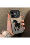 Tecno Pova 6 Compatible Silicone Edge Hard Back Case with Patterned "Loving Couple" Phone Case - 3