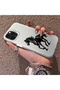 غطاء خلفي صلب من السيليكون متوافق مع هاتف iPhone 13 Pro، بتصميم بنقشة حصان، مناسب كهدية للأزواج. - 2