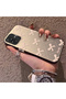 Samsung Galaxy A07 Compatible Silicone Hard-Edge Back Case with Bow Tie Pattern—Cute Couple Phone Case - 2