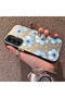 Samsung Galaxy A05S Compatible Silicone Hard-Edge Back Case with Floral Print—Romantic Couple Phone Case - 2