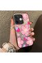 OPPO A5 Pro 5G Compatible Silicone Hard-Edge Back Case with Strawberry Pattern—Lovers' Phone Case - 3