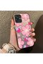 Samsung Galaxy A07 Compatible Silicone Hard-Edge Back Case with Strawberry Pattern—Cute Couple Phone Case - 3