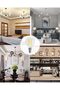مصباح LED E14، تصميم كرة الجولف الصغيرة، قاعدة إديسون، 4 واط، قابل للتعتيم، أبيض بارد 6000 كلفن، تصميم كلاسيكي صغير مستدير. - 4