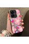 Realme C55 Compatible Silicone Hard-Edge Back Case with Strawberry Pattern—Cute Couple Phone Case - 3
