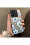 Redmi Note 14 4G-Compatible Silicone Hard-Edge Back Case with Floral Print—Romantic Couple Phone Case - 3