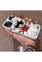 iPhone 14-Compatible Silicone Edge-Reinforced Back Case with Goku Design—Couple's Phone Case - 2