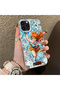 iPhone 14 Pro Compatible Silicone Edge-to-Edge Hard Back Case with Nami Pattern—Couple's Phone Case - 3