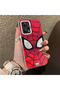 Redmi Note 12 Pro 5G Compatible Silicone Hard-Edge Back Case with Spider-Man Design—Couple's Phone Case - 3