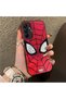 Samsung Galaxy A15 Compatible Silicone Hard-Edge Back Case with Spider-Man Design—Romantic Couple Phone Case - 3