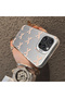 iPhone 16 Pro Max Compatible Silicone Edge-to-Edge Hard Back Case with Bow Tie Pattern—Romantic Couple Phone Case - 4