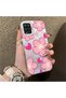 Samsung Galaxy A12 Compatible Silicone Edge-to-Edge Hard Back Case with Strawberry Pattern—Cute Couple Phone Case - 3