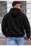 Men's Hooded Oversize Sweatshirt with Kangaroo Pocket - 2