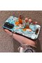 Samsung Galaxy M13 Compatible Silicone Hard-Edge Back Case with Nami Pattern—Romantic Couple Phone Case - 2