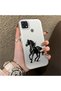 OPPO A15 Compatible Silicone Hard-Edge Back Case with Patterned "Lovers" Phone Case - 3