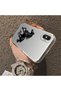 iPhone XS Max Compatible Silicone Hard-Edge Back Case with Patterned "Lovers" Design Phone Case - 4