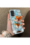 Samsung Galaxy A13 Compatible Silicone Hard-Edge Back Case with Nami Pattern—Romantic Couple Phone Case - 3