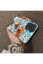 Samsung Galaxy A52s Compatible Silicone Hard-Edge Back Case with Nami Pattern—Romantic Couple Phone Case - 4