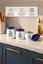 Sapphire 3-Piece Enameled Spice Jar Set - 5