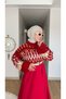 Interest Model: Short Knit Sweater with a Zigzag Patterned Design - 5