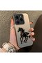 Tecno Spark 20 Pro Compatible Silicone Hard-Edge Back Case with Patterned "Loving Couple" Phone Case - 3