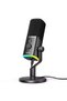 ميكروفون احترافي للألعاب PD100X، يعمل بمنفذ USB/XLR، ومصمم للبث المباشر وإنتاج المحتوى. |   ديناميك كاردي