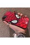 iPhone 8-Compatible Silicone Hard-Edge Back Case with Spider-Man Design—Couple's Phone Case - 2