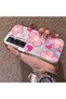 Realme C65 Compatible Silicone Hard-Edge Back Case with Strawberry Pattern—Romantic Couple Phone Case - 2