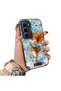 Infinix Hot 60 Pro Plus Compatible Silicone Hard-Edge Back Case with Nami Pattern—Lovers' Phone Case