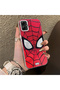 Samsung Galaxy A05 Compatible Silicone Hard-Edge Back Case with Spider-Man Design—Romantic Couple Phone Case - 3
