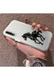 Samsung Galaxy A50 Compatible Silicone Hard-Edge Back Case with Patterned "Loving Couple" Phone Case - 2