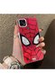 Realme C21 Compatible Silicone Hard-Edge Back Case with Spider-Man Design—Romantic Couple Phone Case - 3