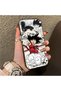 Samsung Galaxy A30 Compatible Silicone Hard-Edge Back Case with Goku Design—Romantic Couple Phone Case - 3