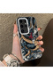 Samsung Galaxy S24 Ultra Compatible Silicone Hard-Edge Back Case with Dragon Pattern—Romantic Couple Phone Case - 3