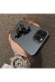 iPhone 14 Pro-Compatible Silicone Hard-Edge Back Case with Patterned "Lovers" Design Phone Case - 4