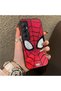 Realme C65 Compatible Silicone Hard-Edge Back Case with Spider-Man Design—Couple's Phone Case - 3