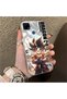 Realme C15 Compatible Silicone Hard-Edge Back Case with Dragon Ball Design—Cute Couple Phone Case - 3